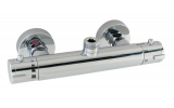 TERMA 1645H Sprchová termostatická vodovodná batéria s horným vývodom 3/4" pre set, CHROM, rozteč 150mm